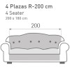 Copridivano chester reversibile Couch Cover