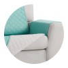 Copriangolare imbottito reversibile Couch Cover