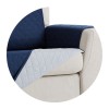Copriangolare imbottito reversibile Couch Cover